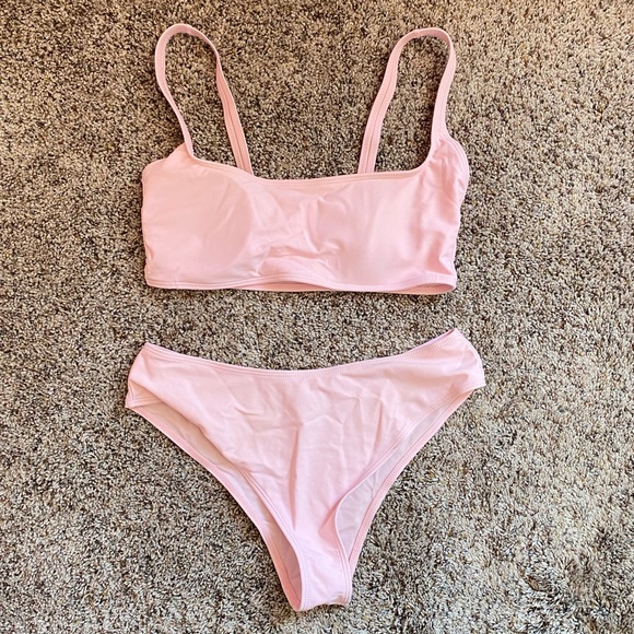 SHEIN Other - Light Pink Cheeky Shein Bikini Size Medium